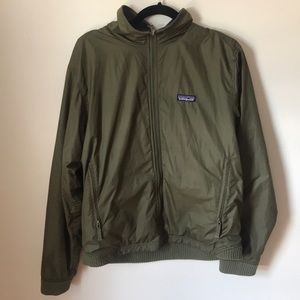 Patagonia olive green jacket